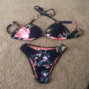 Flowery Bikini Set